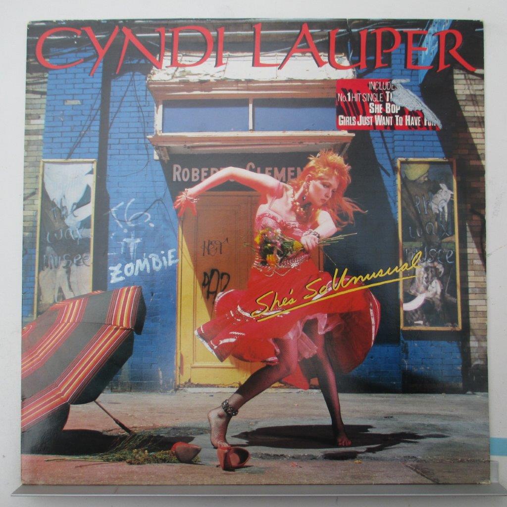 Disc Vinil Lp Cyndi Lauper She S So Unusual Hifi Audio Mix