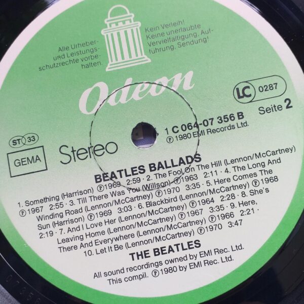 The Beatles – The Beatles Ballads - 20 Original Tracks Disc Vinil (SNG ...