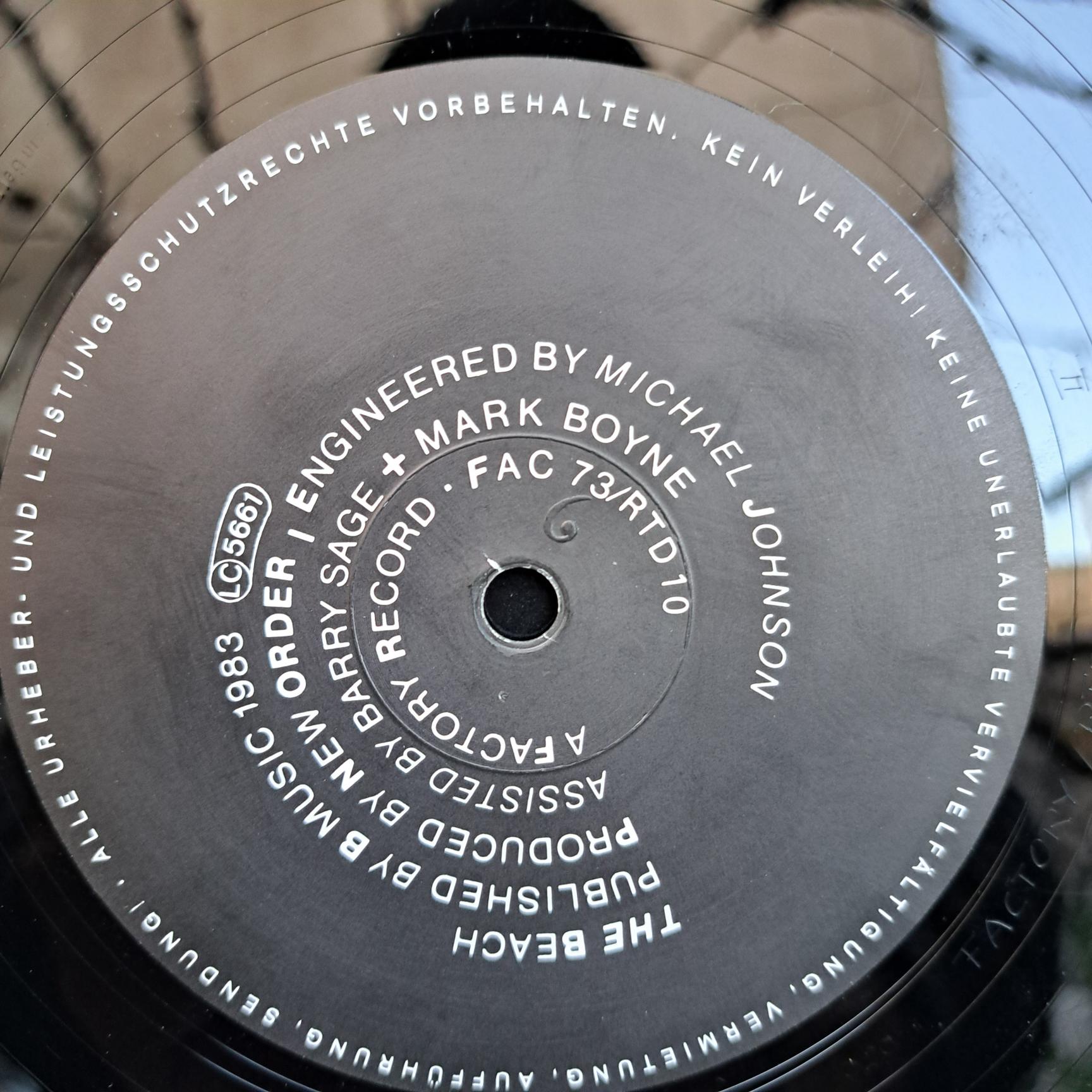 New Order – Blue Monday Disc VINIL maxi VG+ - imagine 2