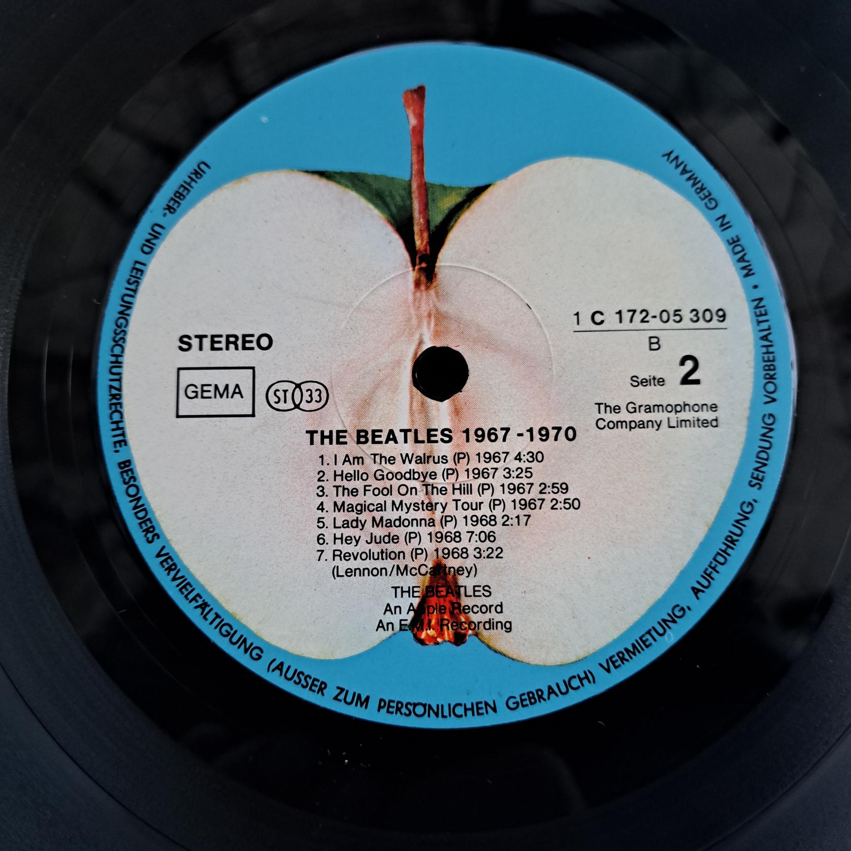 The Beatles – 1967-1970 Disc VINIL LP VG - imagine 3