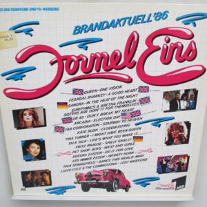 Formel Eins '86 - Queen, UB40, Sandra, Talk Talk, Feargal Sharkey, Pet Shop Boys, Kate Bush ...  Various Artists -  Disc VINIL LP