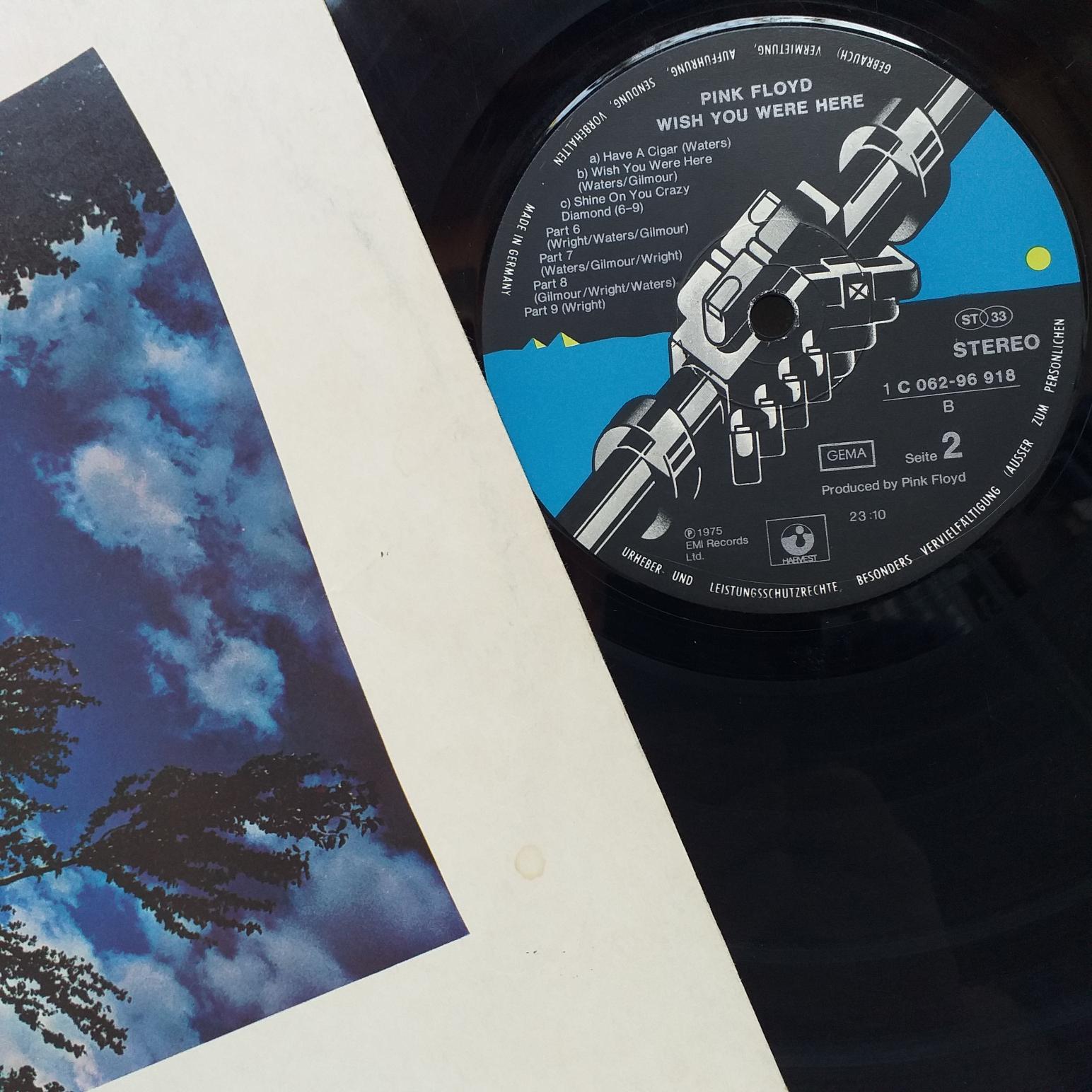 Pink Floyd – Wish You Were Here Disc VINIL LP VG+ (R) - imagine 3