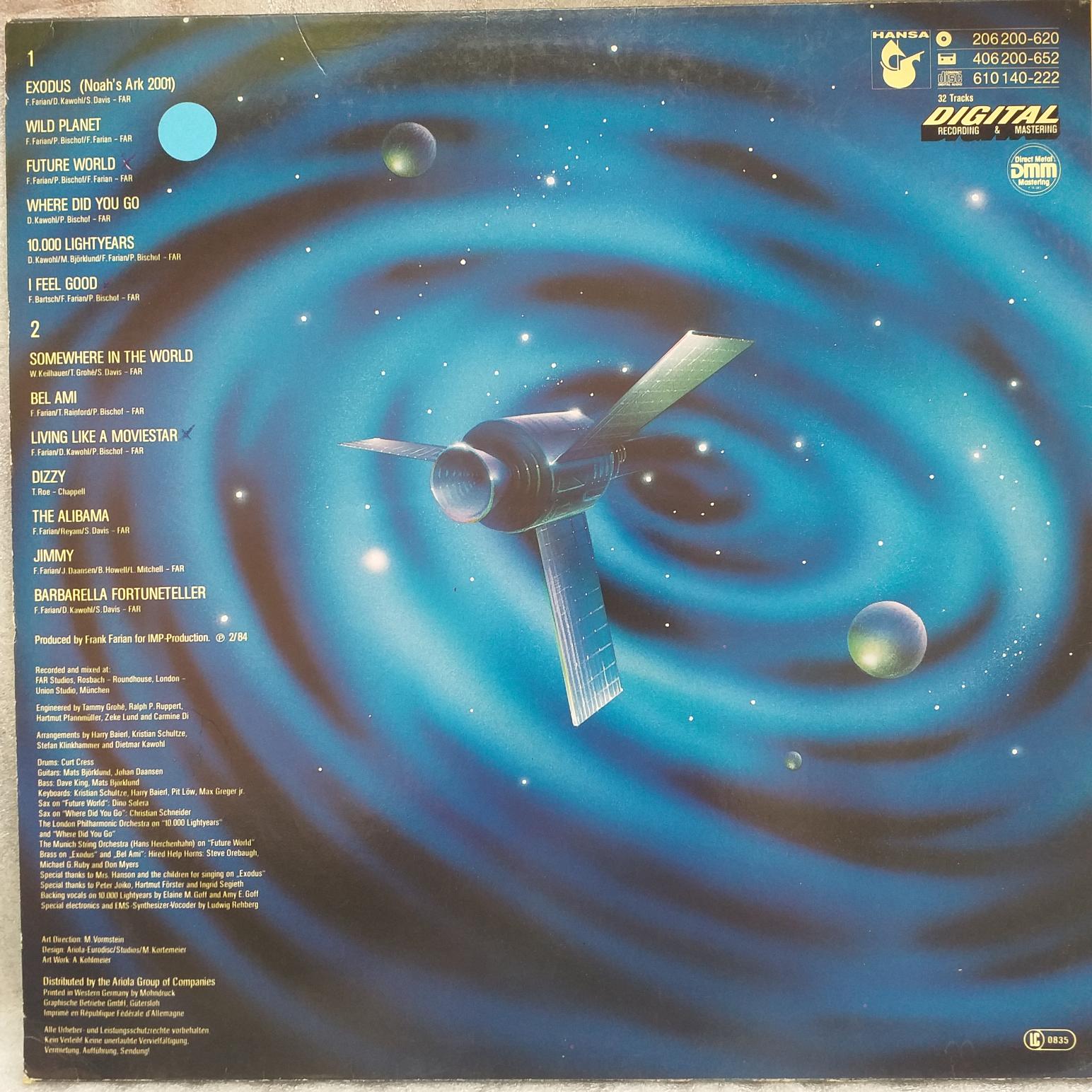 Boney M. – 10.000 Lightyears Disc VINIL LP VG VG+ (R) - imagine 2
