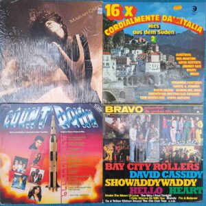 Mariah Carey ‎– Emotions și 3 compilații clasice: hituri italiene și internaționale de neuitat - Discuri Vinil 4LP VG+ (24)