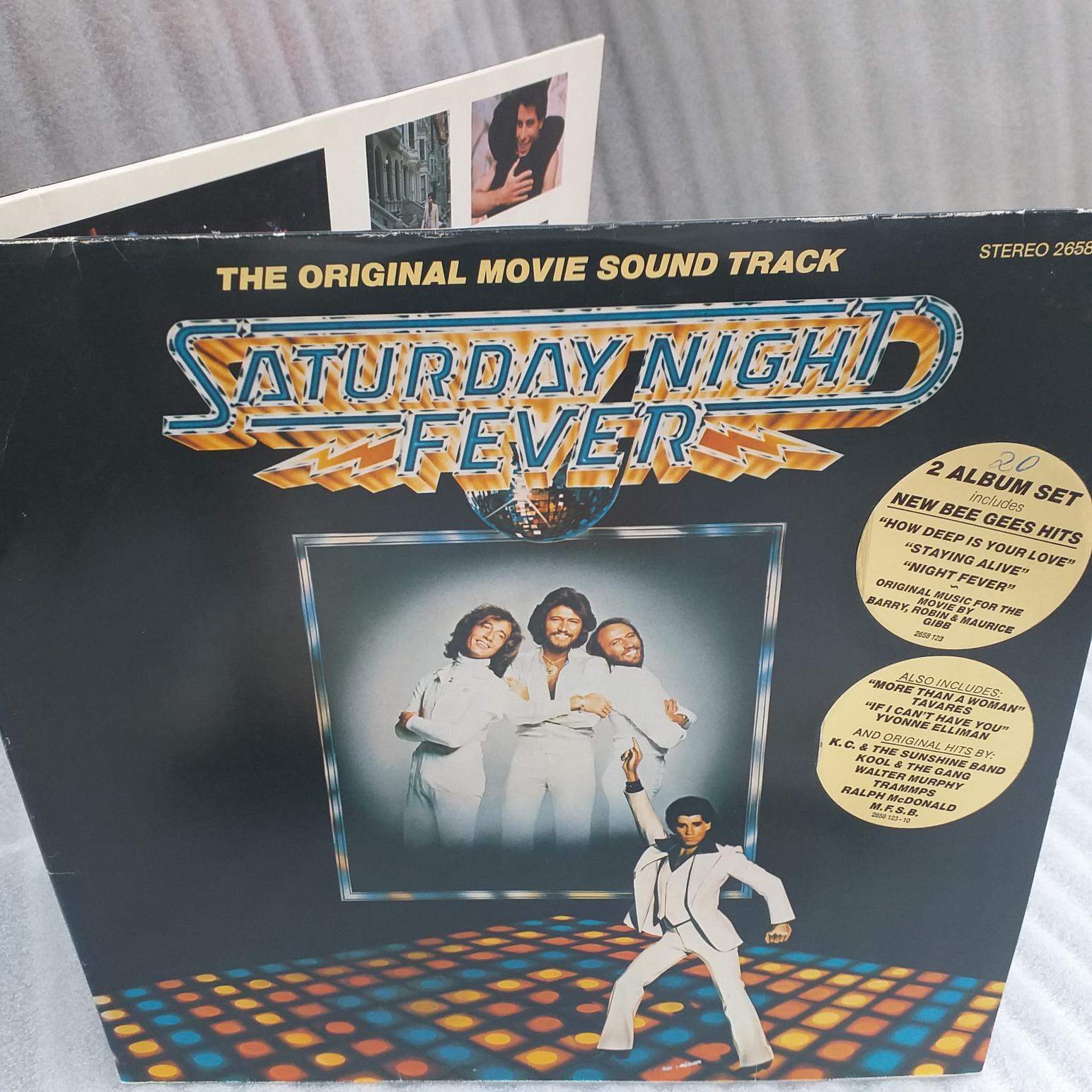 Kool & The Gang, David Shire , Bee Gees, Walter Murphy, Saturday Night Fever – Original Picture Soundtrack Disc vinil VG