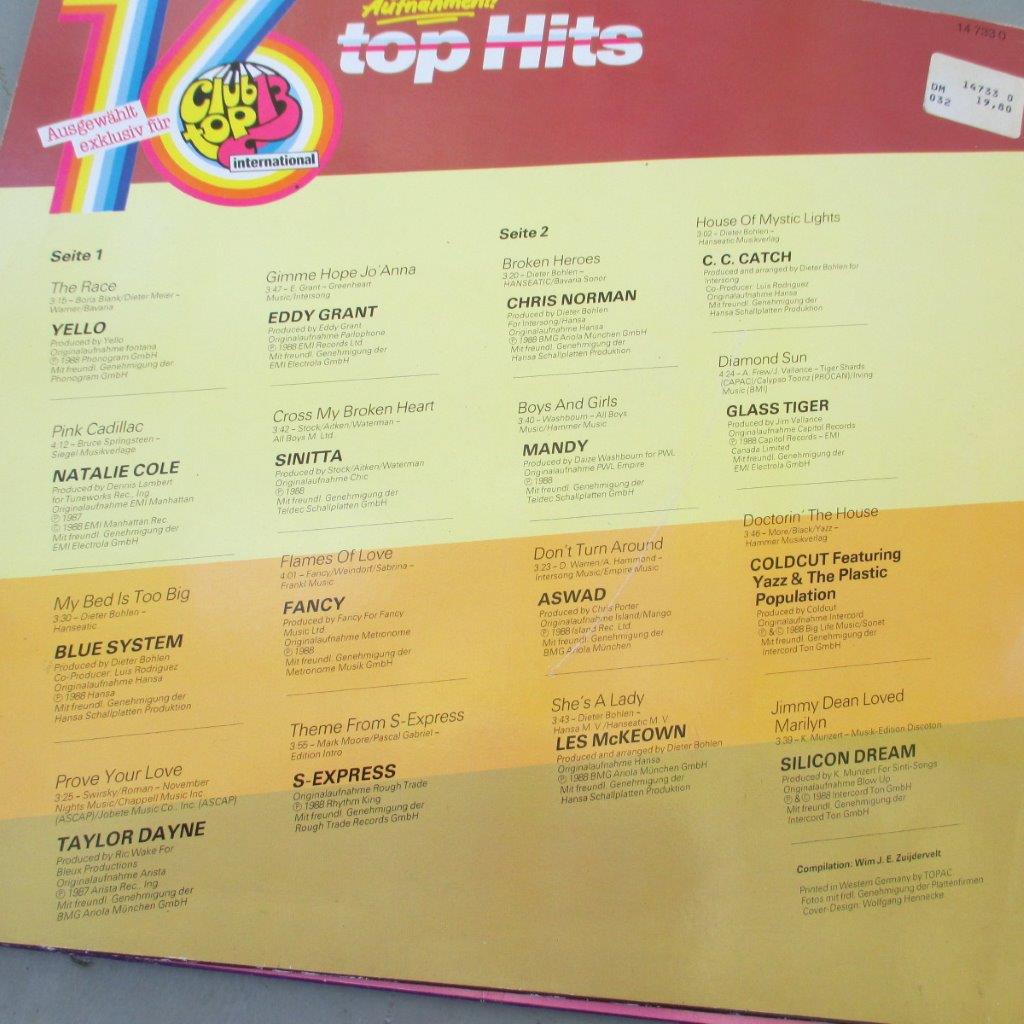 Various Artists : 4x Club Top 13 : Erasure, Kim Wilde, a-ha, Taylor Dayne, Sandra, Kylie Minogue, Blue System, Fancy, CC Catch, OMD, Depeche Mode ... B31 - imagine 4