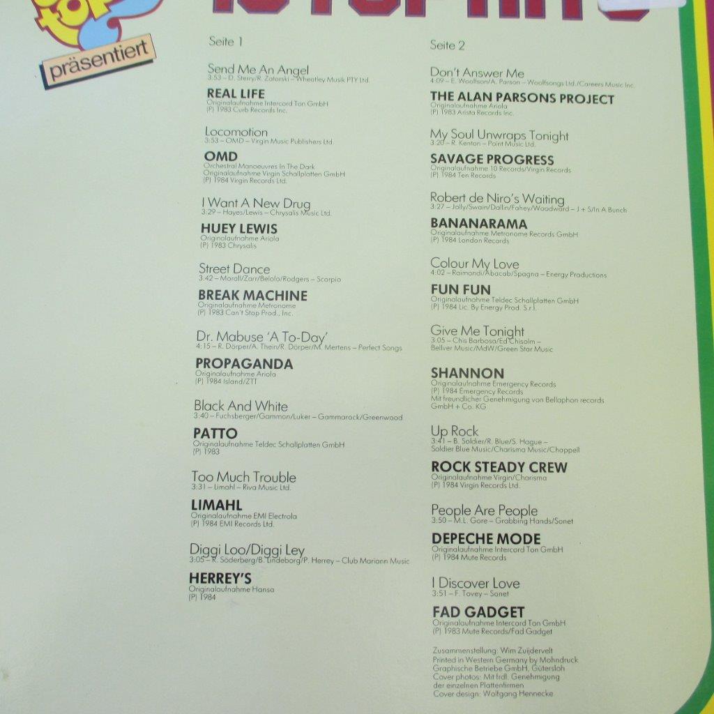 Various Artists : 4x Club Top 13 : Erasure, Kim Wilde, a-ha, Taylor Dayne, Sandra, Kylie Minogue, Blue System, Fancy, CC Catch, OMD, Depeche Mode ... B31 - imagine 5