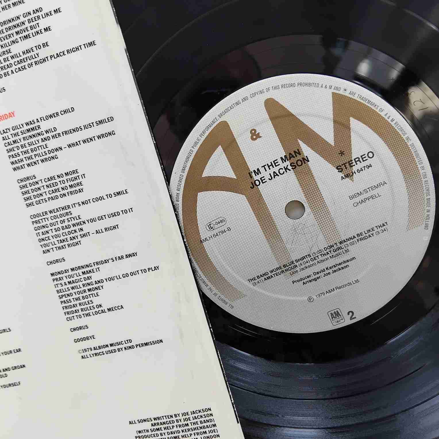 Joe Jackson – I'm The Man Disc VINIL LP - imagine 3