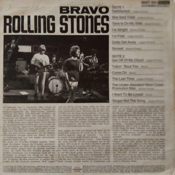 The Rolling Stones – Bravo Disc VINIL LP - imagine 2