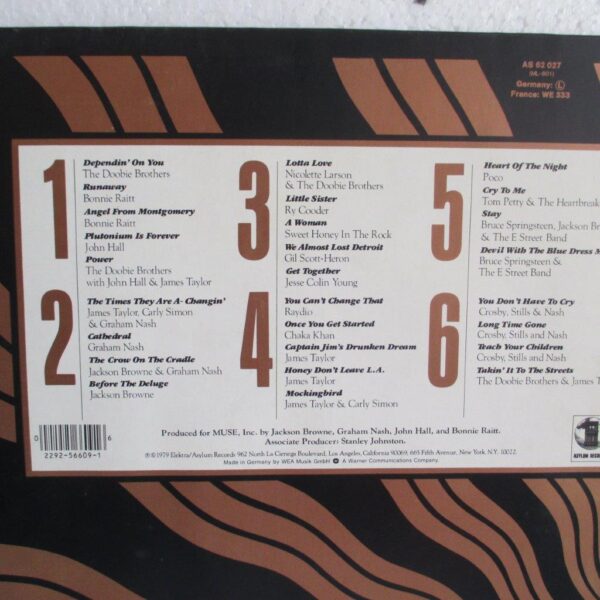 Various Artists – No Nukes – From The Muse Concerts For A Non