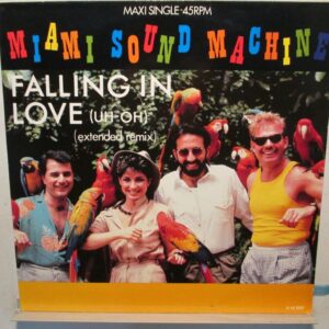 Miami Sound Machine – Falling In Love (Uh-Oh) (Extended Remix) - 12", Maxi-Single, 45 RPM