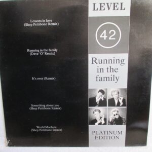 Level 42 – Running In The Family (Platinum Edition)