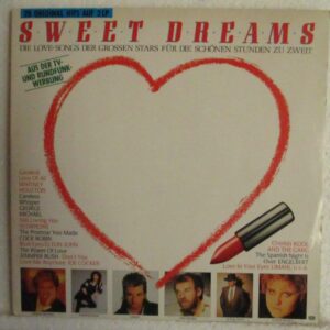 Various Artists - Sweet Dreams Love Songs : Limahl, Elton John, Kenny Rogers & Sheena Easton, Jennifer Rush, Kool And The Gang, Scorpions, George Michael, Whitney Houston, Chris Norman ...  2LP