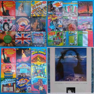 Sandra – Into A Secret Land + 3 Viniluri Surpriză – Disc VINIL 4LP VG