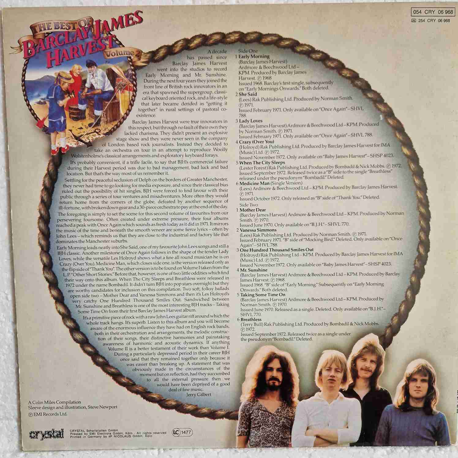 Barclay James Harvest – The Best Of Barclay James Harvest Volume 2 Disc vinil LP - imagine 2