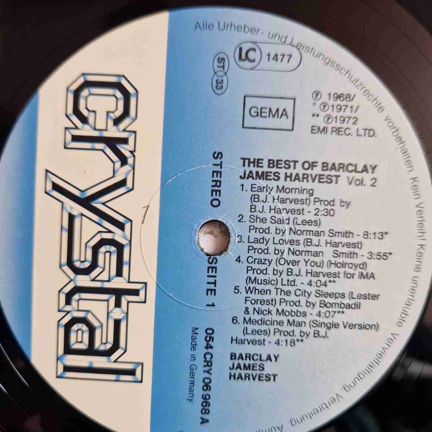 Barclay James Harvest – The Best Of Barclay James Harvest Volume 2 Disc vinil LP - imagine 3