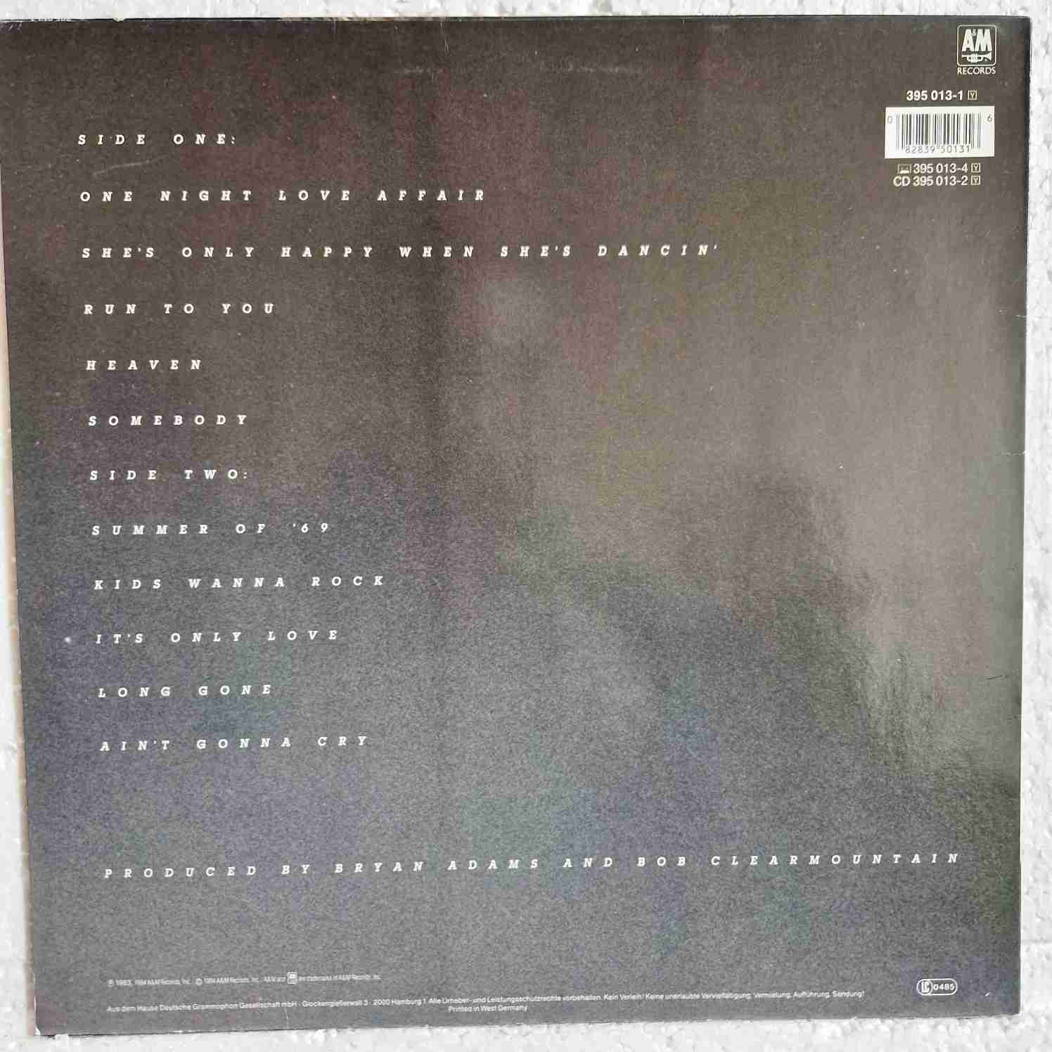 Bryan Adams – Reckless Disc vinil LP - imagine 2