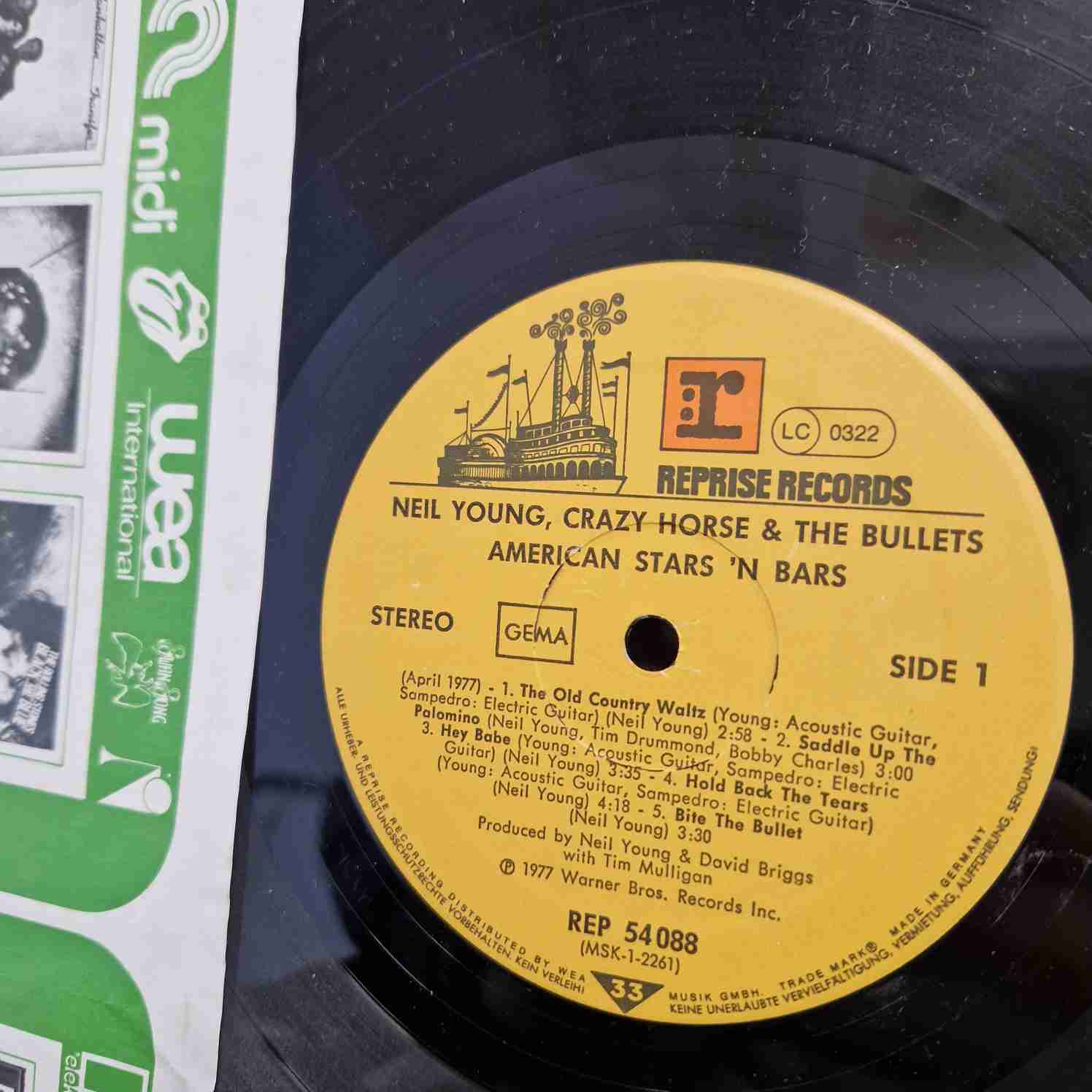 Neil Young – American Stars 'N Bars Disc vinil LP - imagine 3