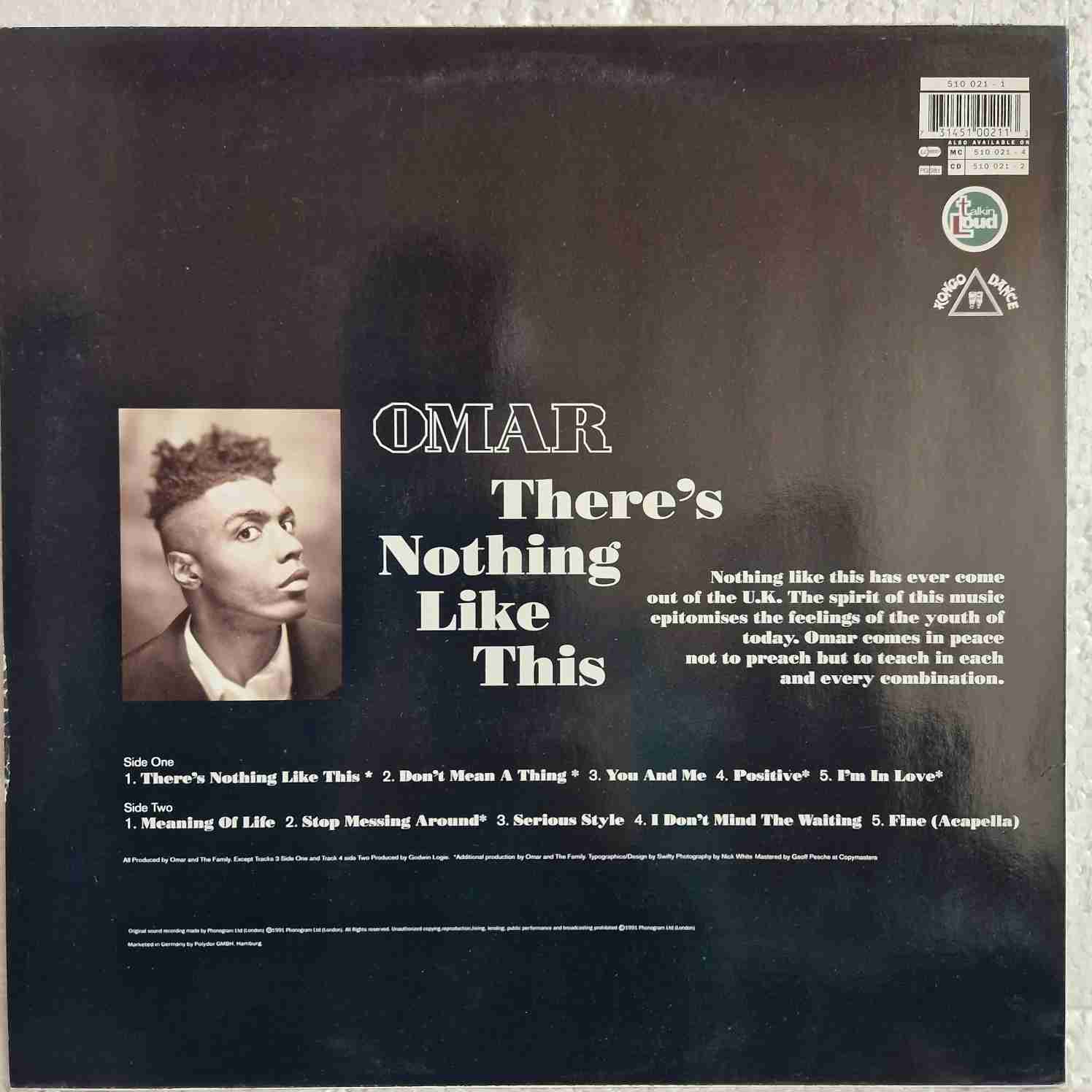 Omar – There's Nothing Like This Disc vinil LP - imagine 2