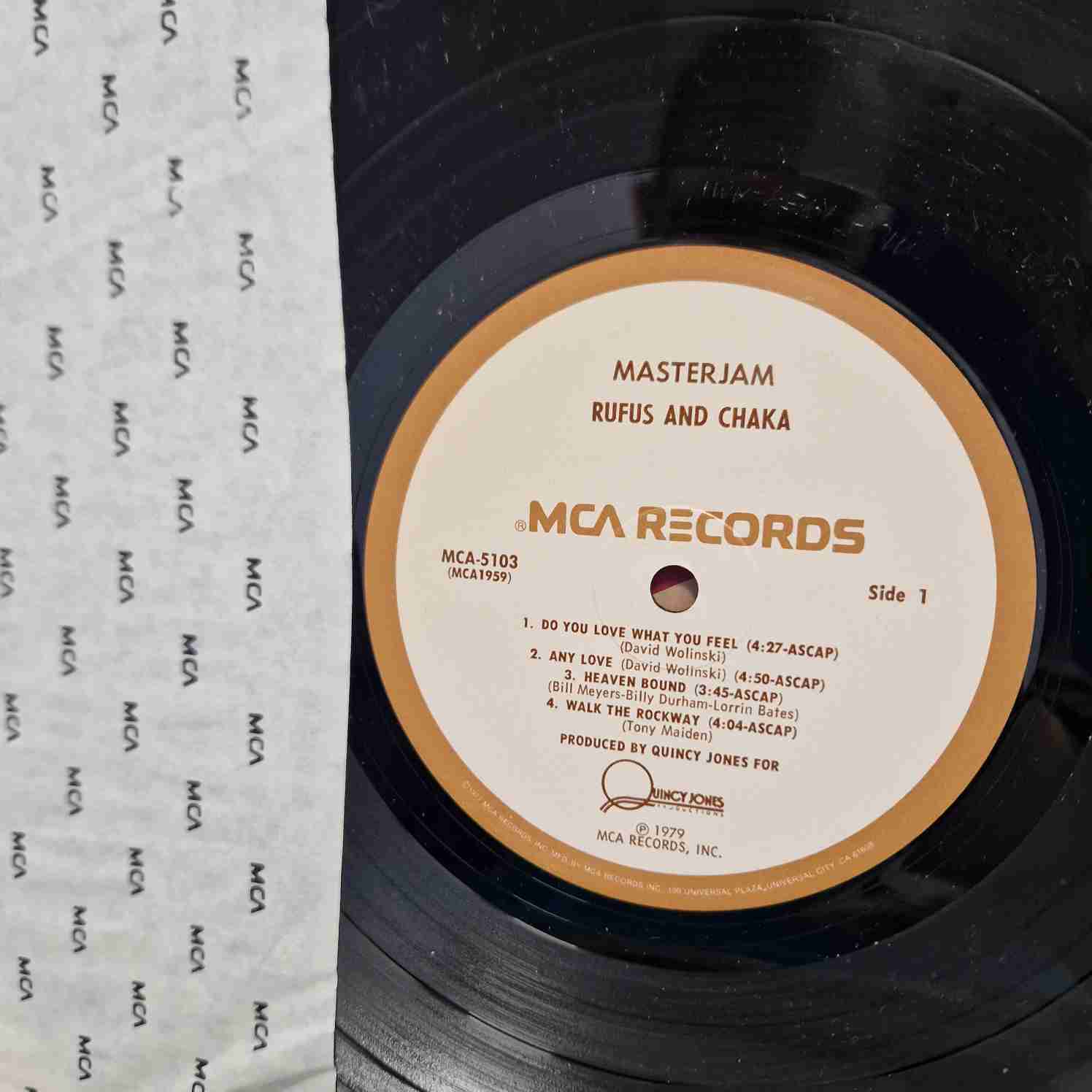 Rufus & Chaka – Masterjam Disc vinil LP - imagine 3