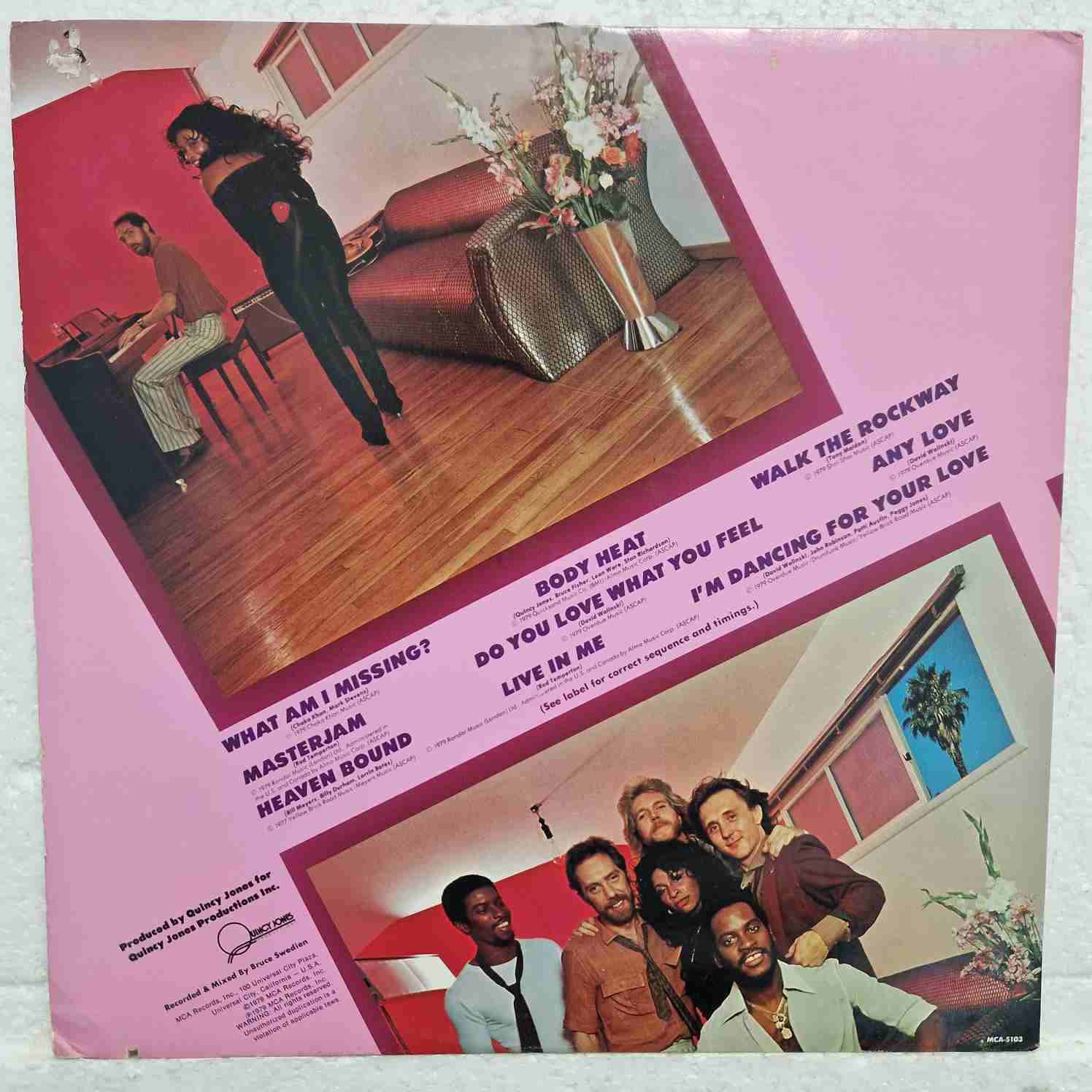 Rufus & Chaka – Masterjam Disc vinil LP - imagine 2