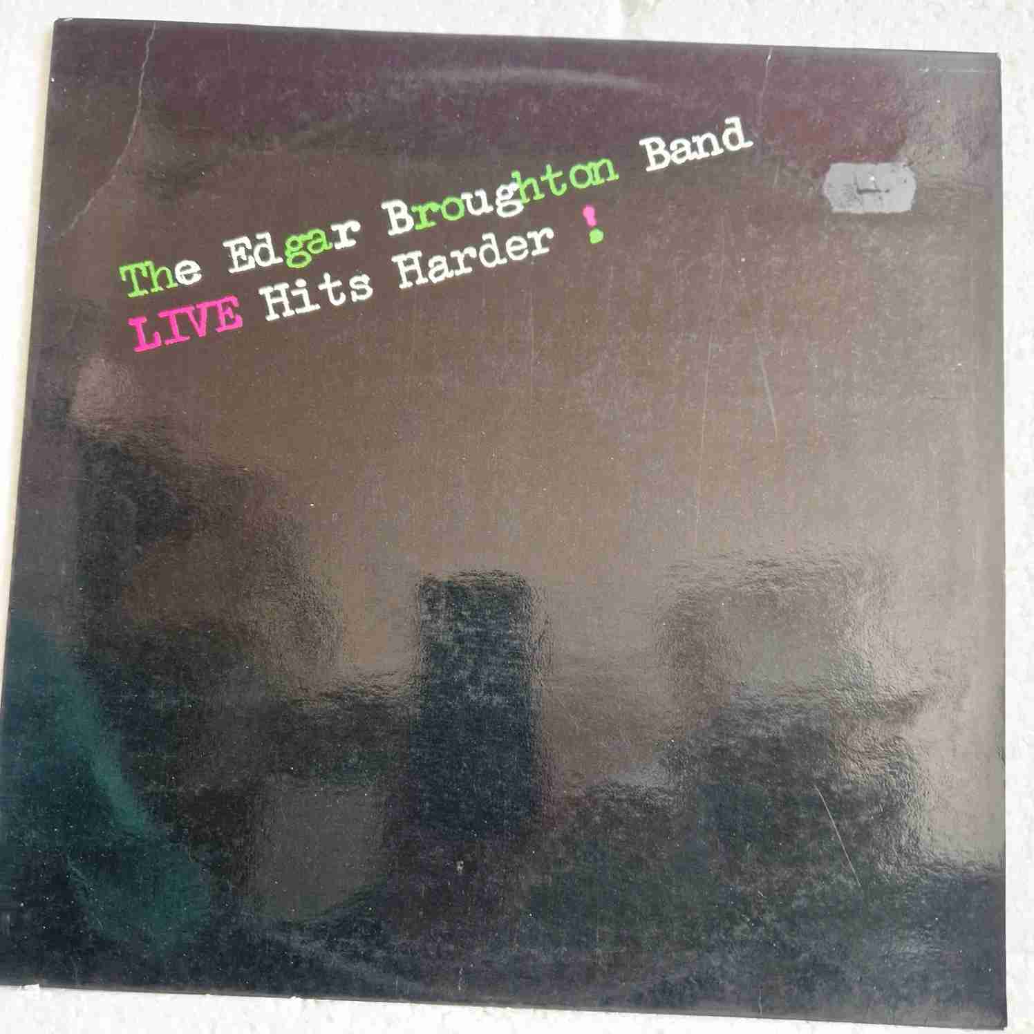 The Edgar Broughton Band – Live Hits Harder! Disc vinil LP