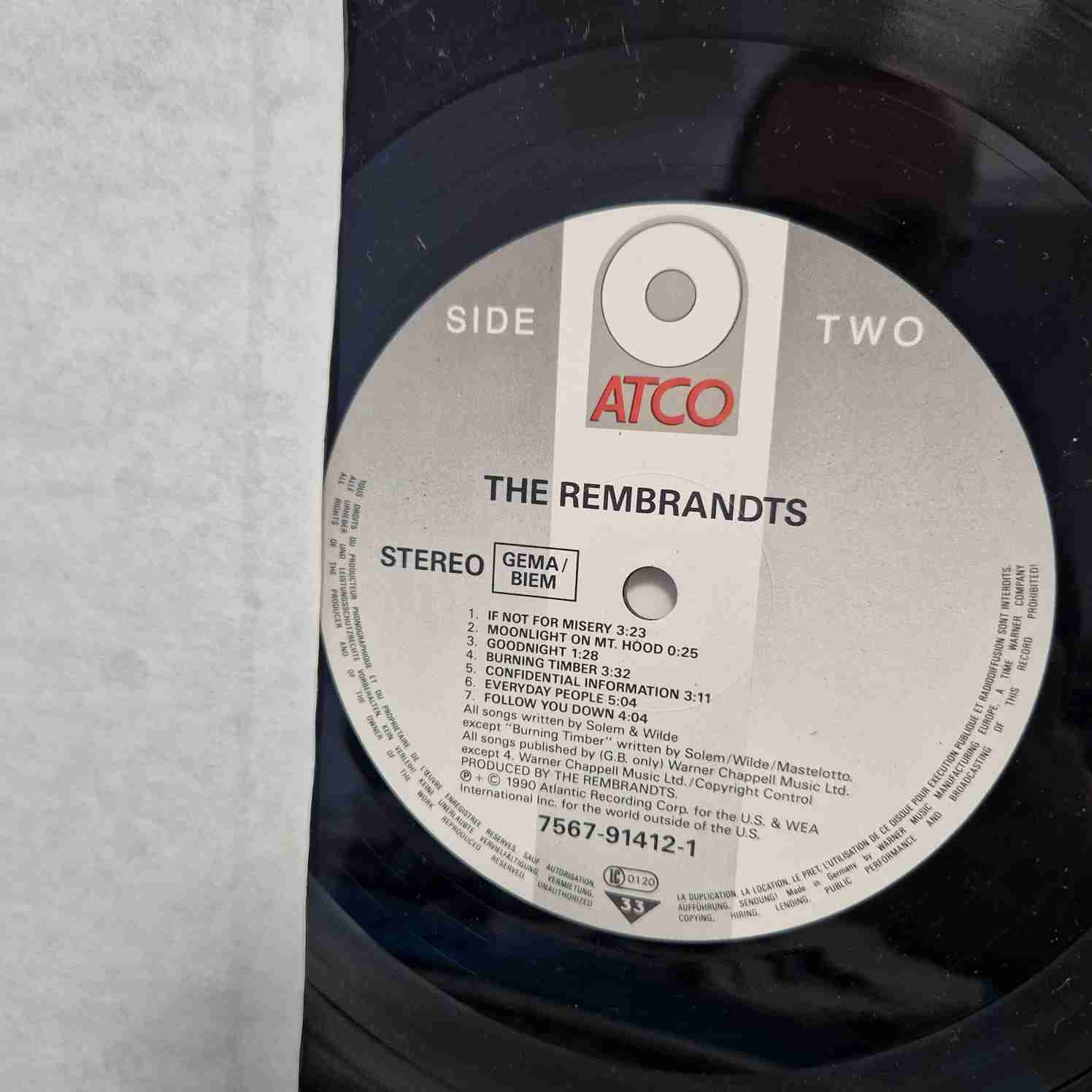 The Rembrandts – The Rembrandts Disc vinil LP - imagine 3