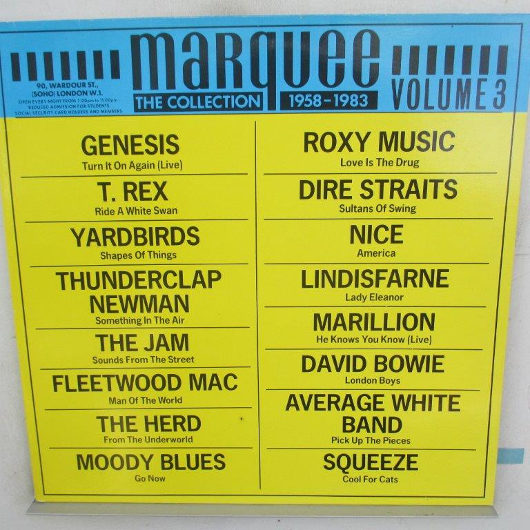 Various Artists – The Marquee Collection 1958-1983 Volume 3